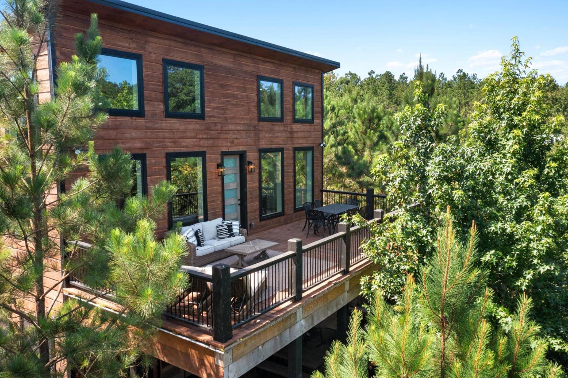 Pines And Recreation Villa Broken Bow Bagian luar foto