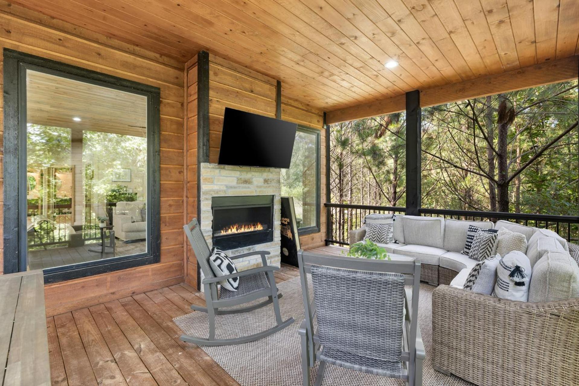 Pines And Recreation Villa Broken Bow Bagian luar foto